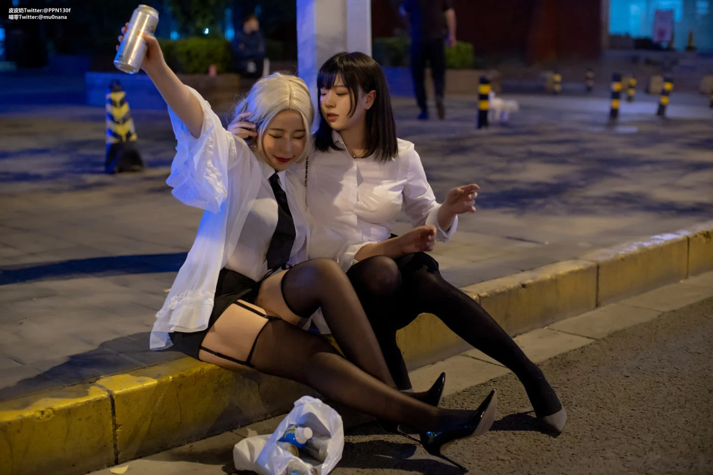 皮皮奶 &穆零Mu0 - 百合OL [51P-669MB] tg@simisebaisi 【丝足阁】007.webp